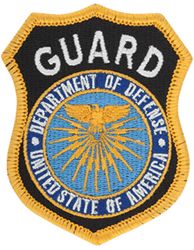 Army Patch Full Color: Department of Defense Guard      