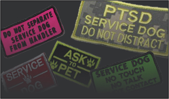 Service Dog Patches