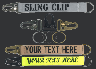 Sling Clip Bag Tag